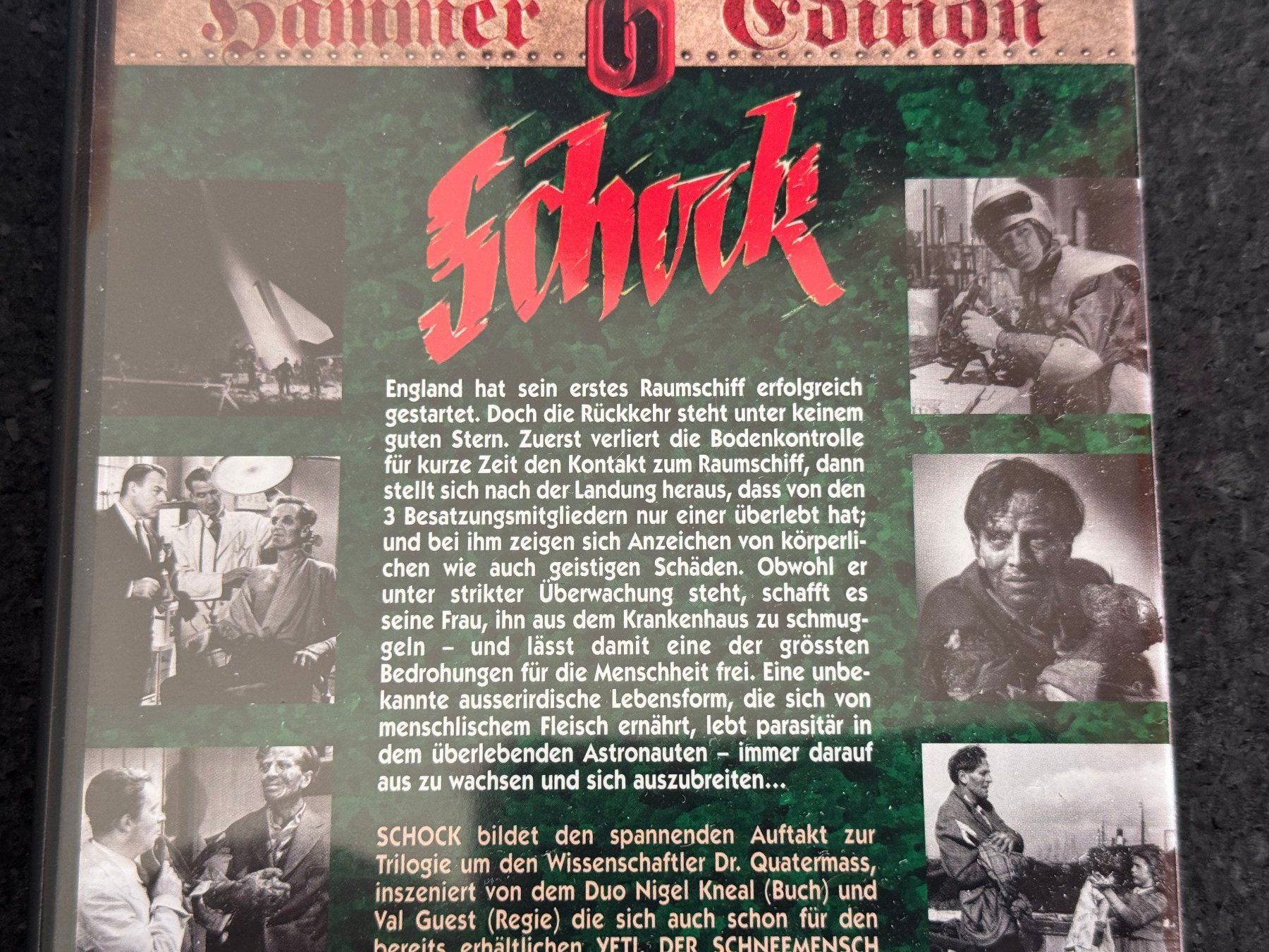 Tutti i DVDs: Schock "The Quatermass Experiment" DVD DE/EN Hammer Edition – Usato da Fribourg venduto da tschjoly 2