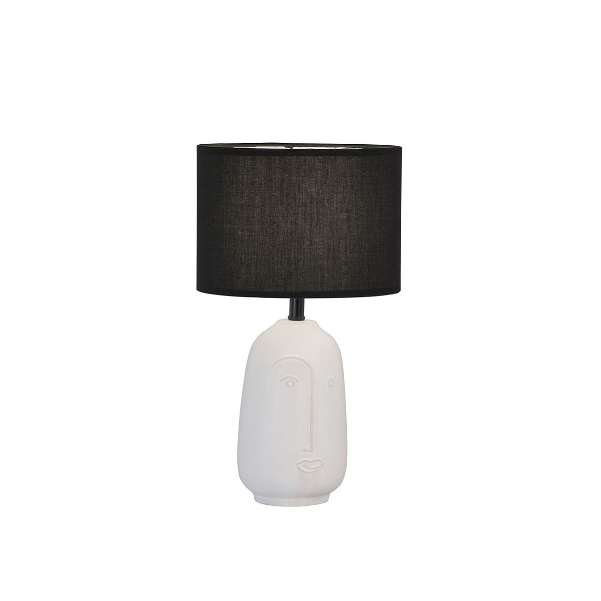 Lampade: Tischleuchte, Stoffschirm, 39 cm Höhe – Nuovo (secondo la descrizione) da Kreuzlingen venduto da Smart-Light 1