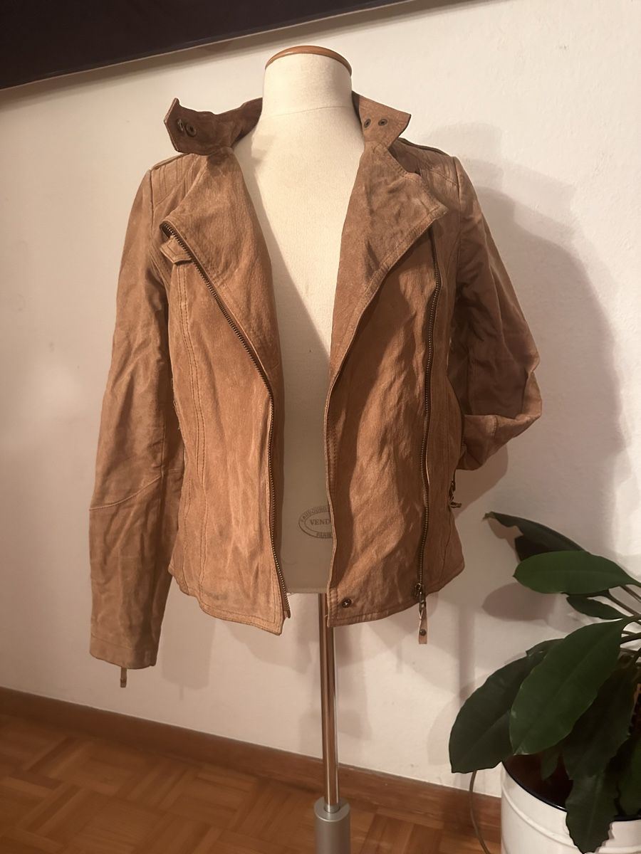 Jacken: Wildlederjacke "Vintage" Gr. 38, beige – Gebraucht aus Winterthur von whatdreamz 3