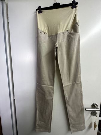 Pantalon grossesse beige clair Mit Mat P