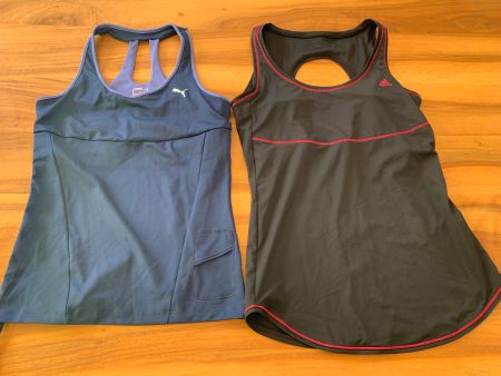 Sport Tops ADIAS + Puma integrierter BH Gr. 36/38