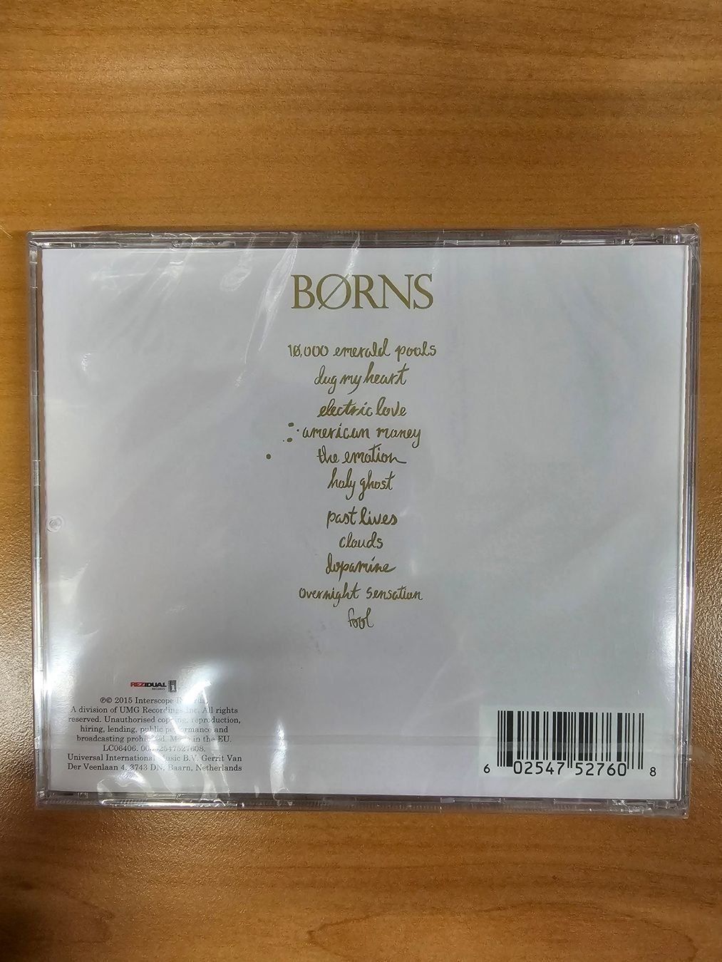 CD - BØRNS (BORNS) – Dopamine - ORIGINALVERPACKT! (Gebraucht) in ...
