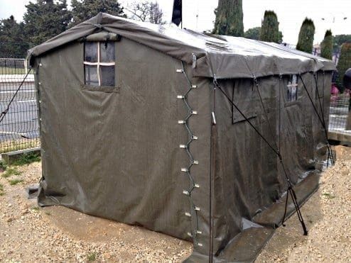 Tende & Padiglioni: Kommandozelt Schweizer Armee – Usato da Grünen venduto da kanti1210 3