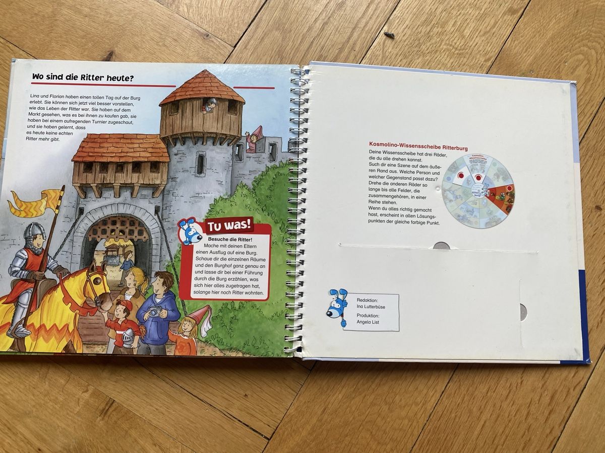 Libri: Kosmos Ritterburg Wimmelbuch – Usato da Zürich venduto da rotschwarzkaeppchen 2