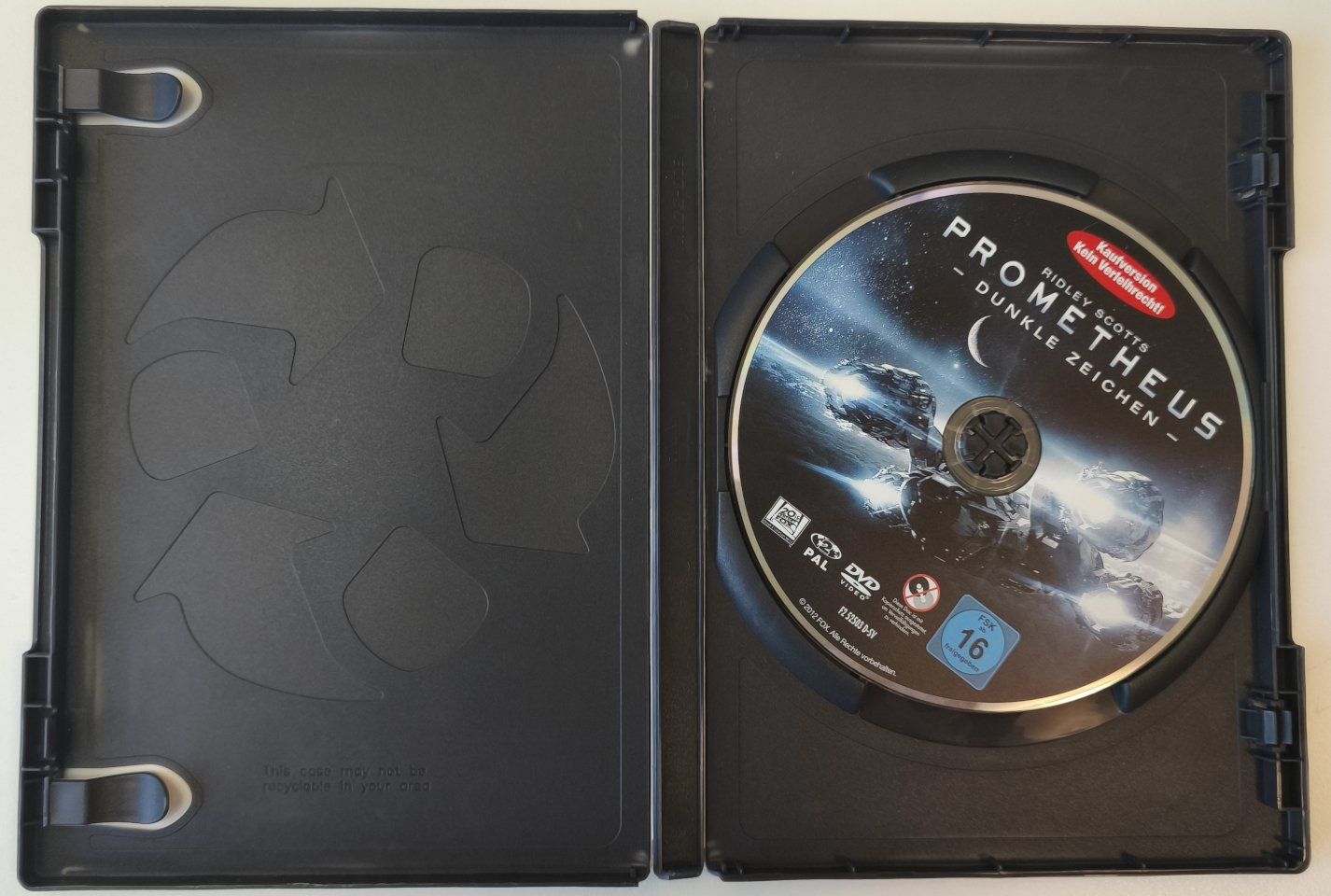Tutti i DVDs: DVD: Prometheus - Dunkle Zeichen -2012 – Usato da Hagendorn venduto da Thom.74 2