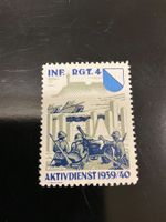 Soldatenmarke Inf Rgt 4 ungestempelt