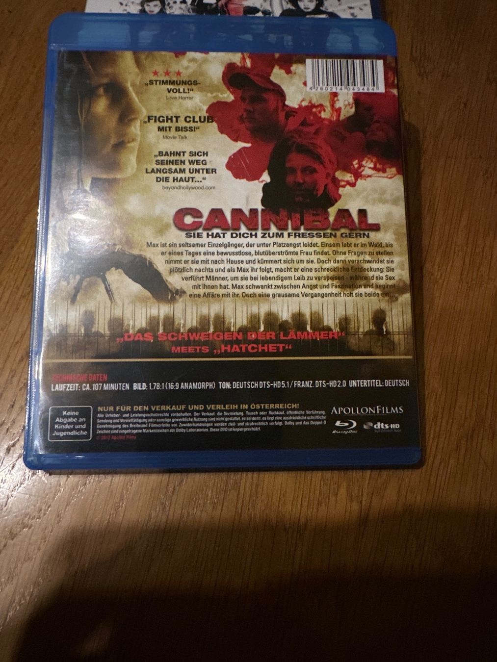 Tutti i DVDs: Cannibal uncut Bluray – Usato da Benken ZH venduto da Audi-erich 1
