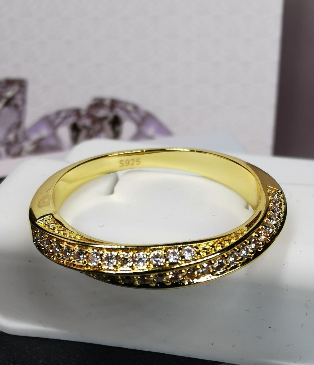 Bagues: Bague argent avec diamants de moissanite certifiés GRA – Neuf avec emballage d'origine à Reconvilier par Tsma67 6