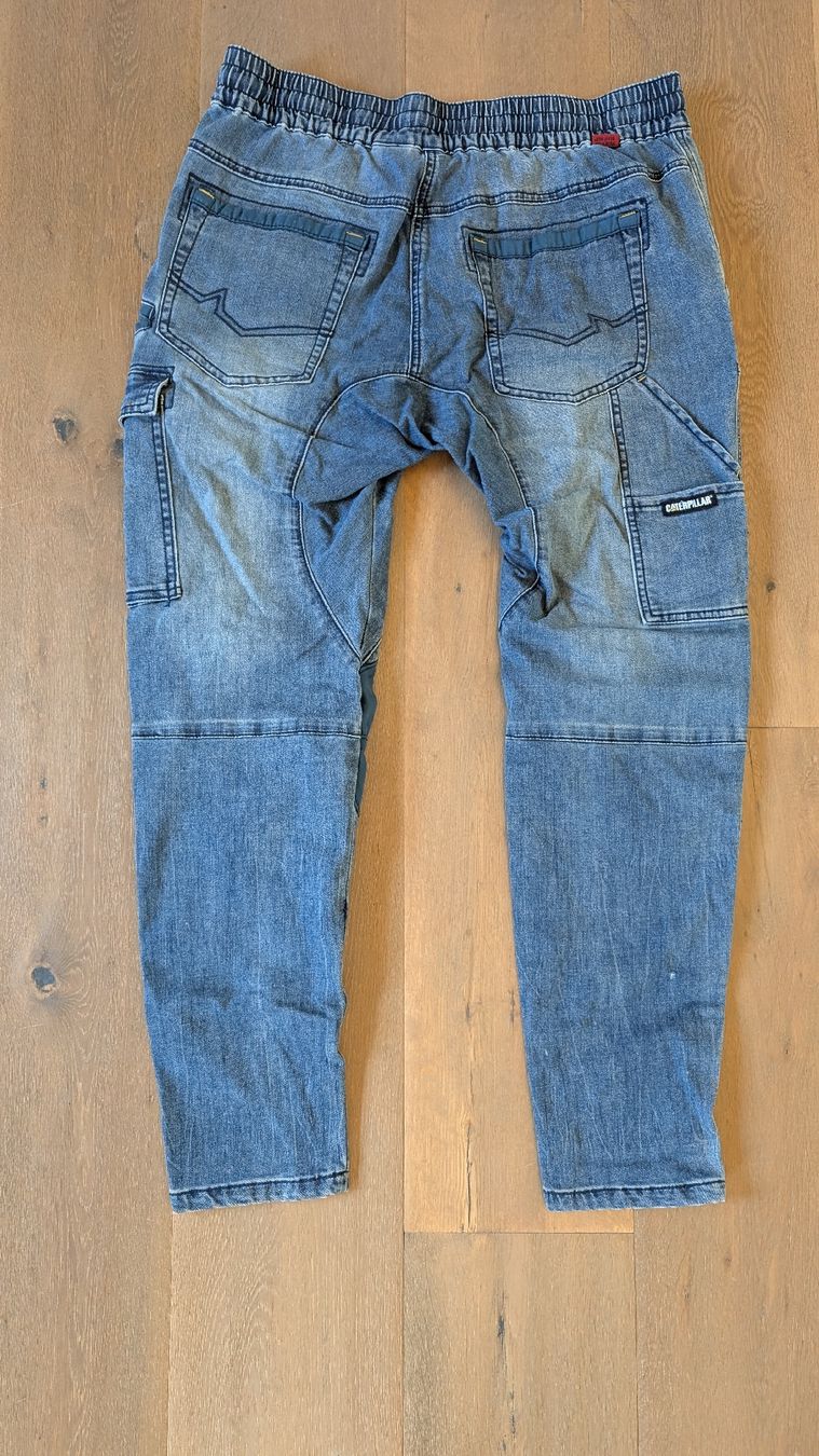 Caterpillar Jeans: CAT Arbeitshose Dynamic Gr. 32x30 (ca. M) Blau – Usato da Schmerikon venduto da speedi18 1