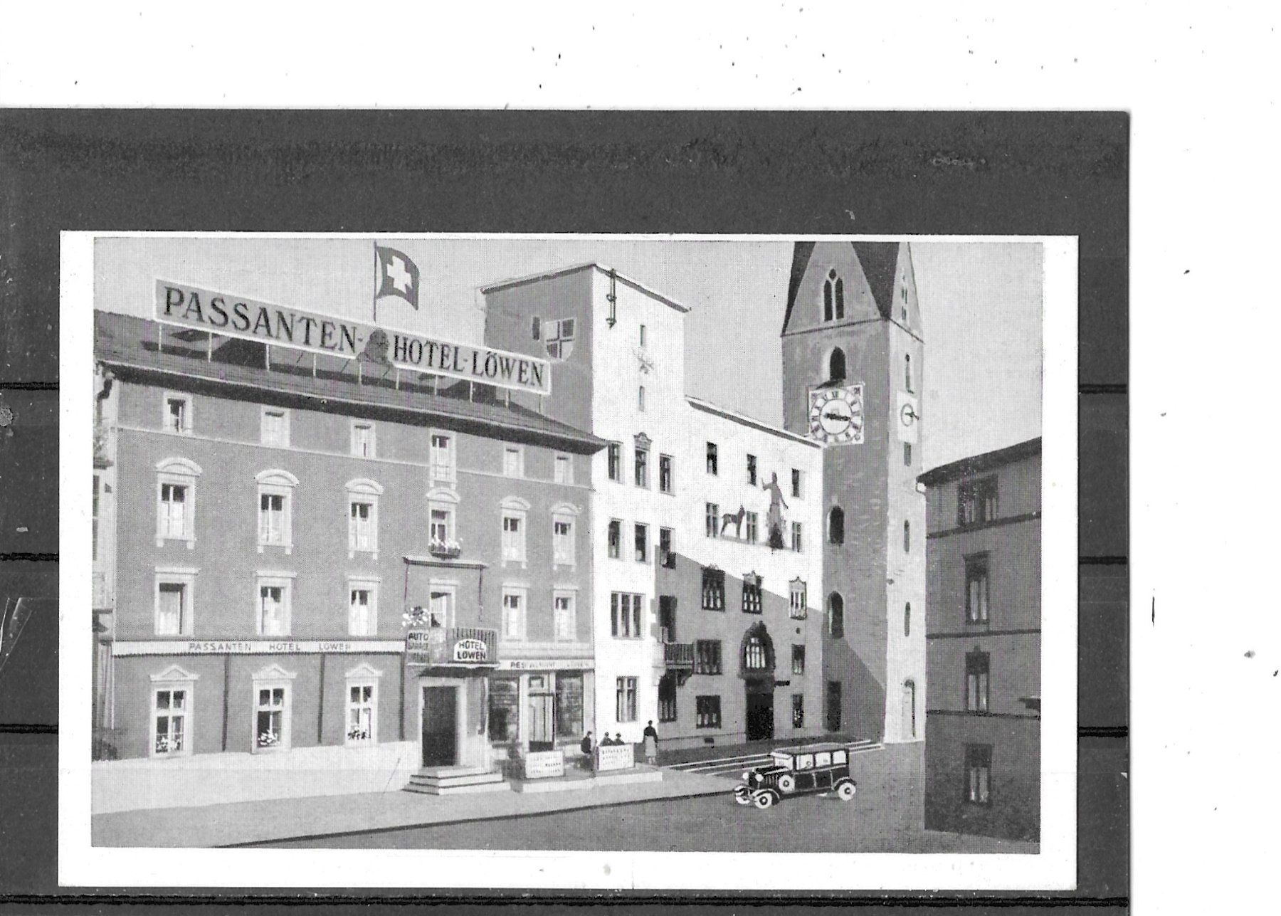 Cartoline postali: GR Davos-Platz  Hotel Löwen – Usato da Schocherswil venduto da Wilare