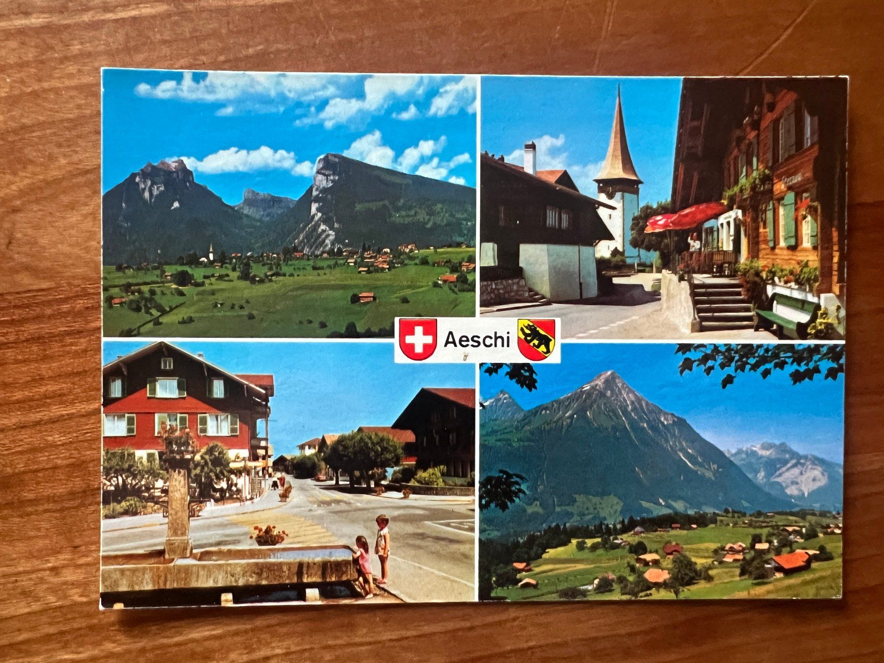 Cartoline postali: AK    Aeschi  (G1460) – Usato da Hinwil venduto da Sidi4