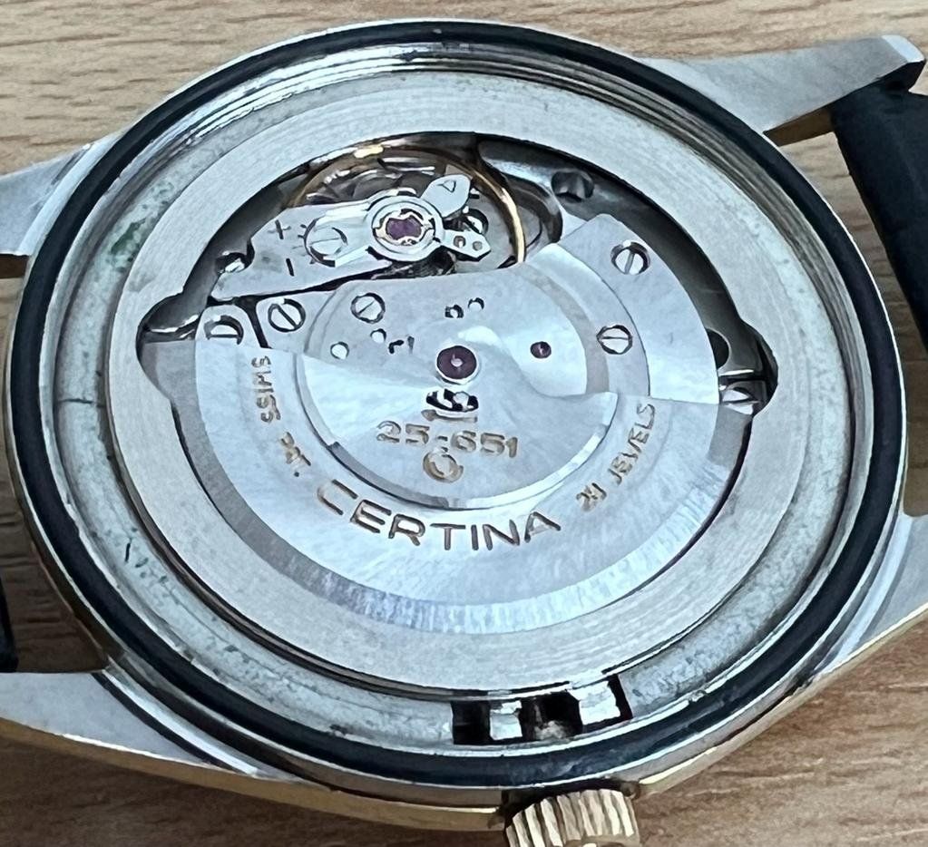Certina Orologi: Certina Automatik Herren Armbanduhr – Usato da Matzendorf venduto da BTCSwisswatcher 4