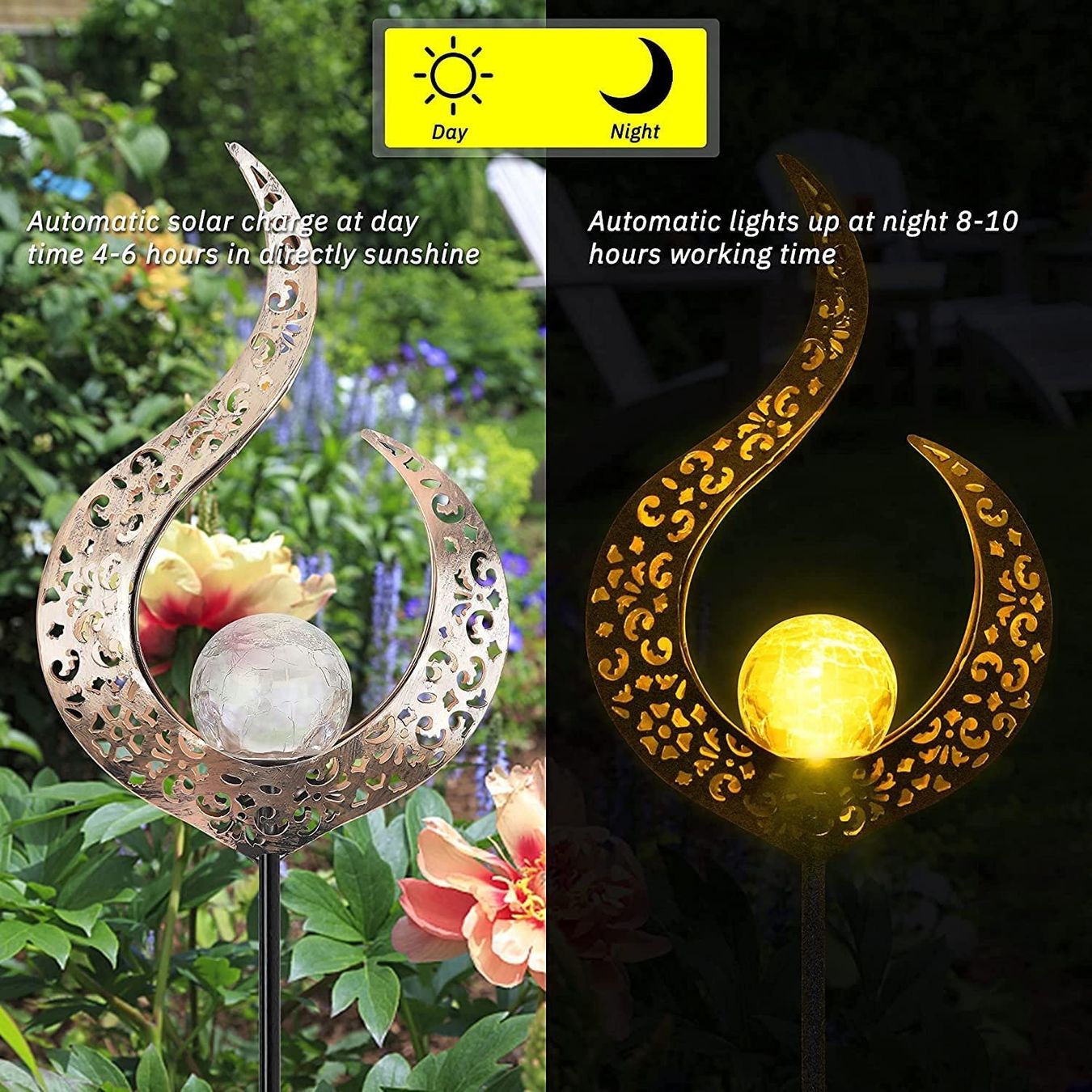 Lampade: Solarlampe für Außen, 2er Set – Nuovo e nell'imballaggio originale da Nuglar venduto da SaleRitter 2
