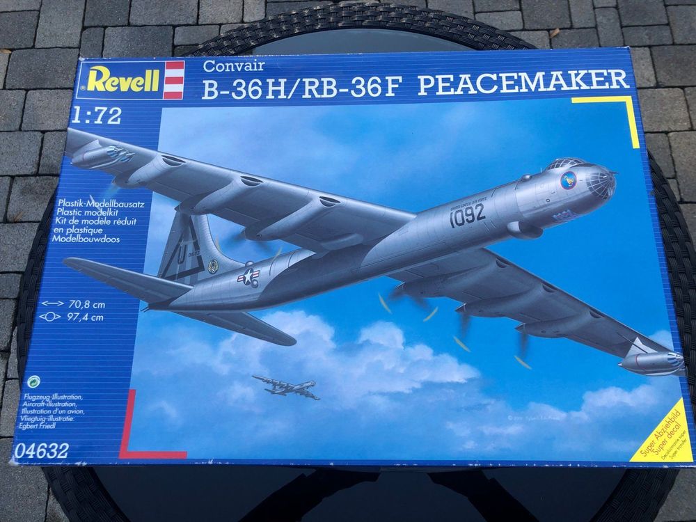 Revell Convair B-36H/RB36F Peacemaker | Kaufen Auf Ricardo