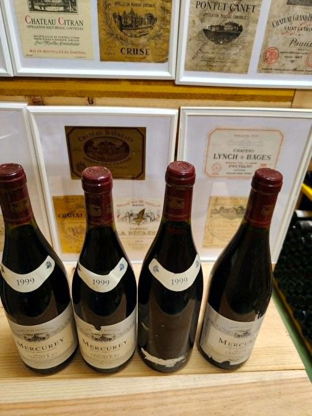 Vino: 4x 1999 MERCUREY CORBET – Nuovo e nell'imballaggio originale da Münchenstein venduto da weinundspirituosen 4