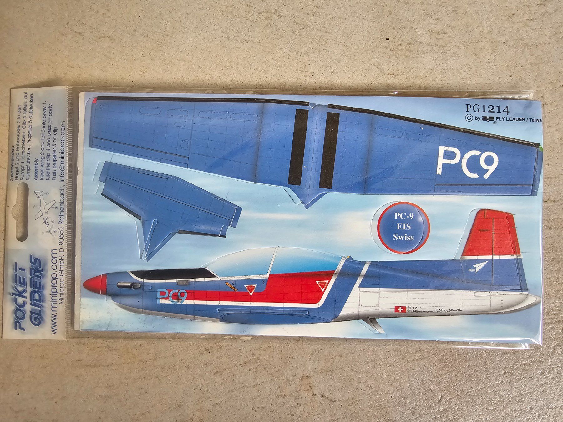 Modellismo RC: Pilatus PC-9 lancé main vol libre EIS Swiss – Nuovo e nell'imballaggio originale da Yvonand venduto da Li_poch