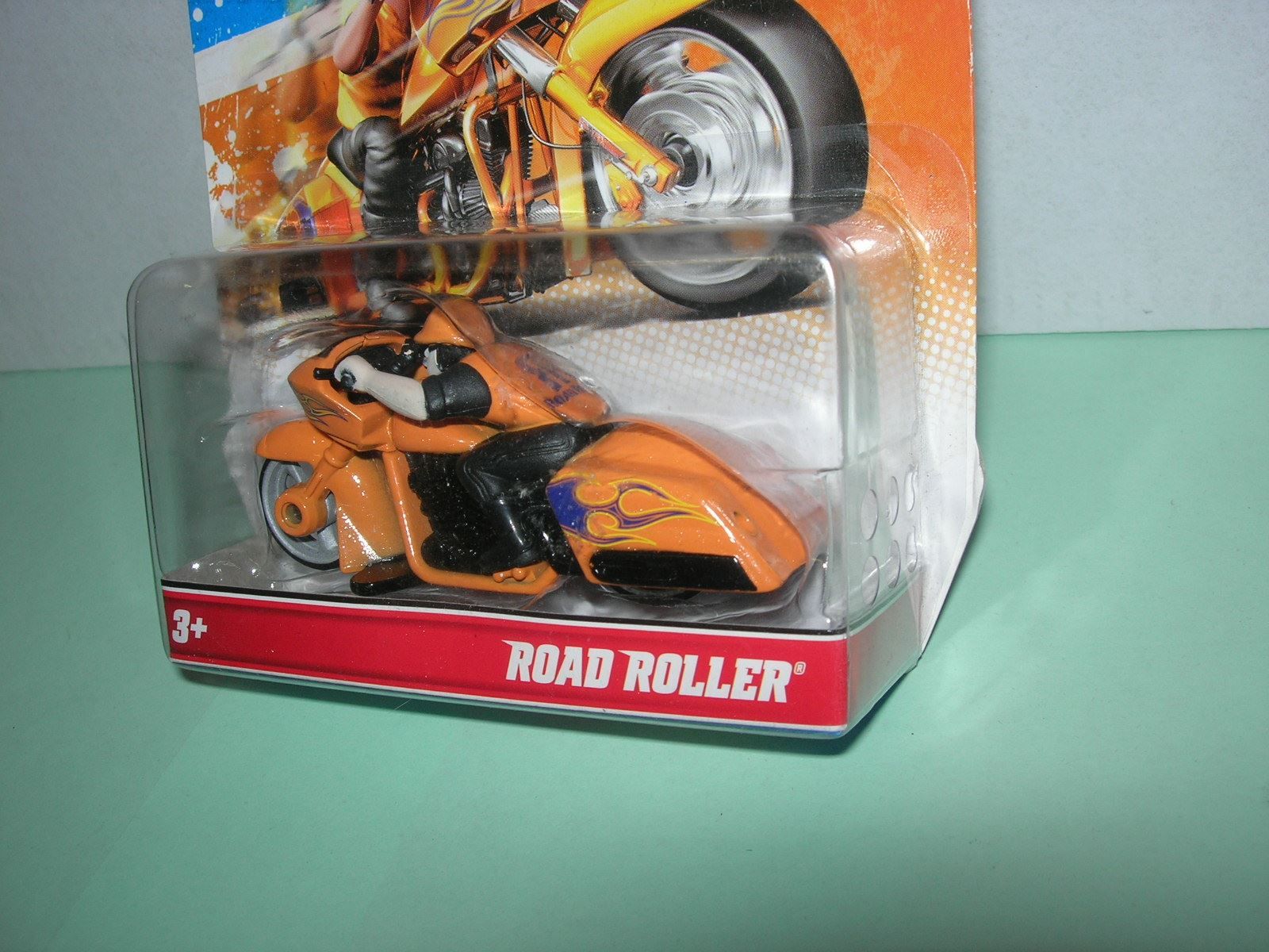 Hot Wheels Giocattoli: ROAD ROLLER  - Speed Cycles * Hot Wheels – Nuovo e nell'imballaggio originale da Hornussen venduto da Corvette- 2