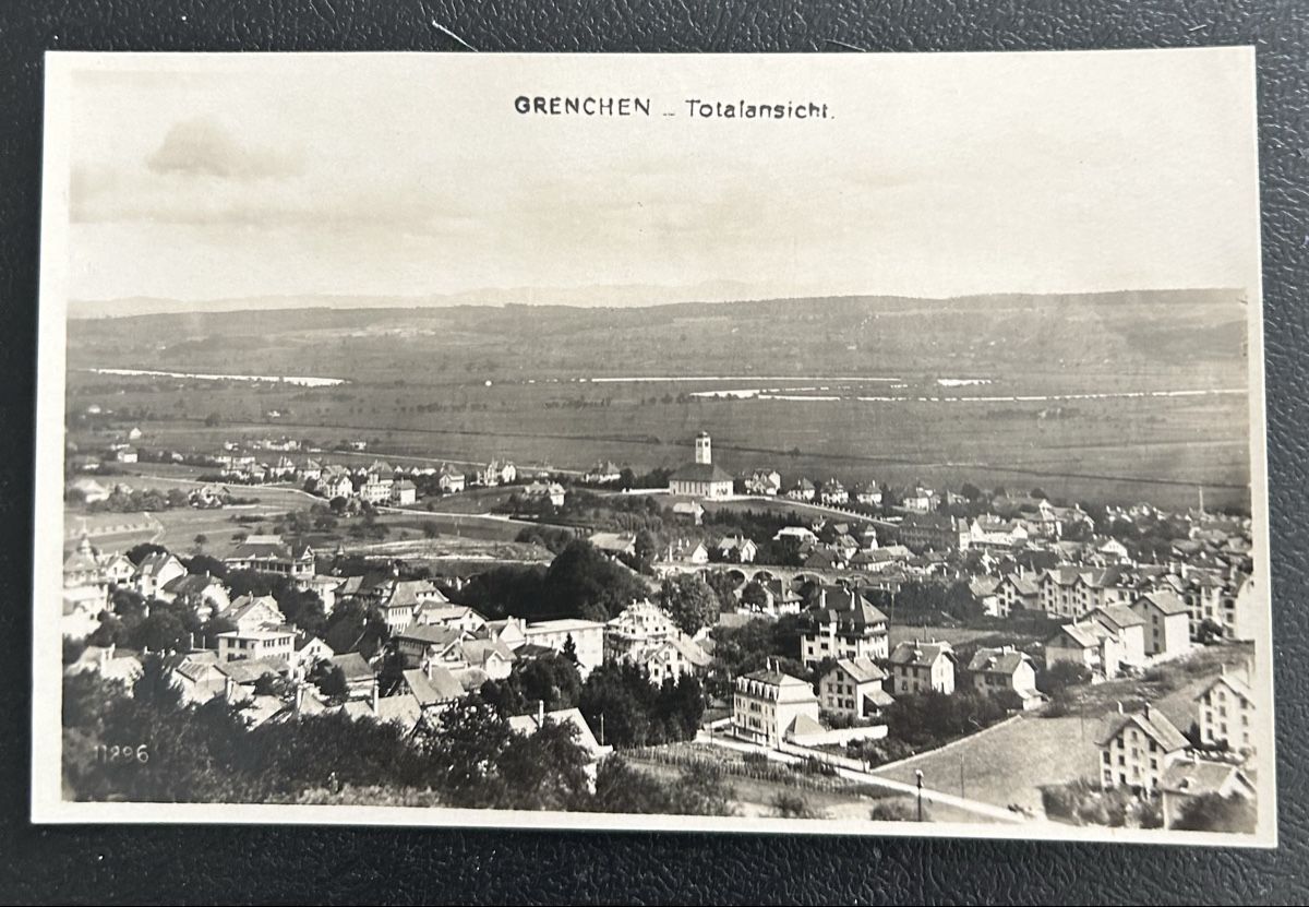 Cartes postales: Fotokarte Grenchen  – D'occasion à Horw par Tellbub