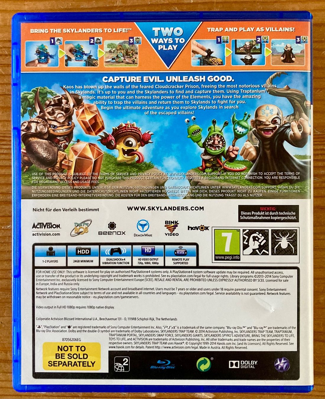 Sony Giochi: Rarität: Skylanders: Trap Team - PS4 – Nuovo (secondo la descrizione) da Zürich venduto da Djmotionch 3
