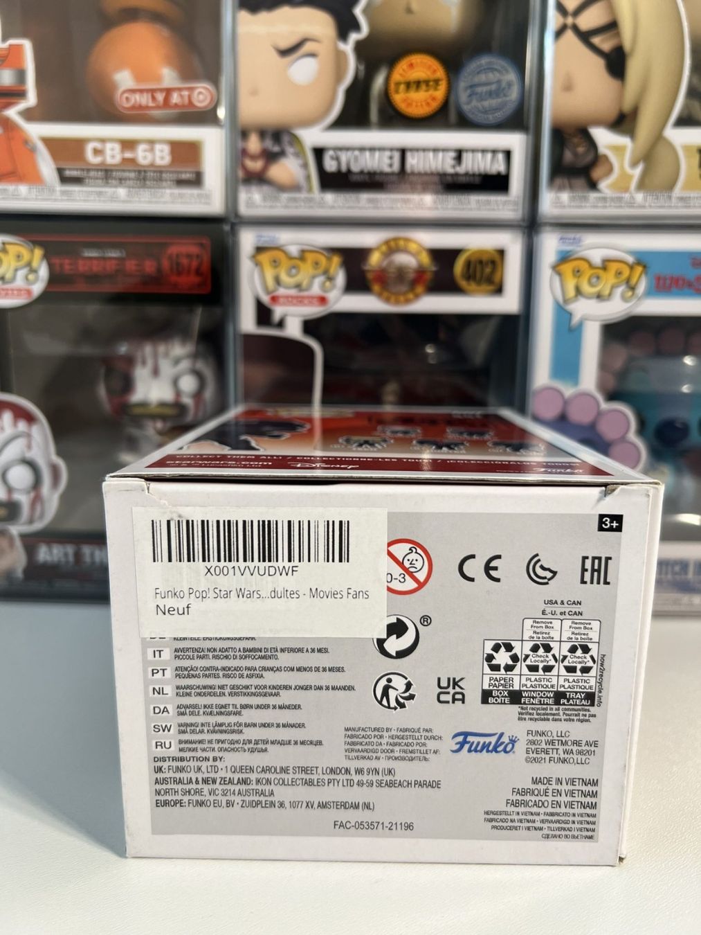Funko Statuette: Funko POP! Star Wars The Bad Batch Echo – Nuovo e nell'imballaggio originale da Le Mouret venduto da perfectbijou 5