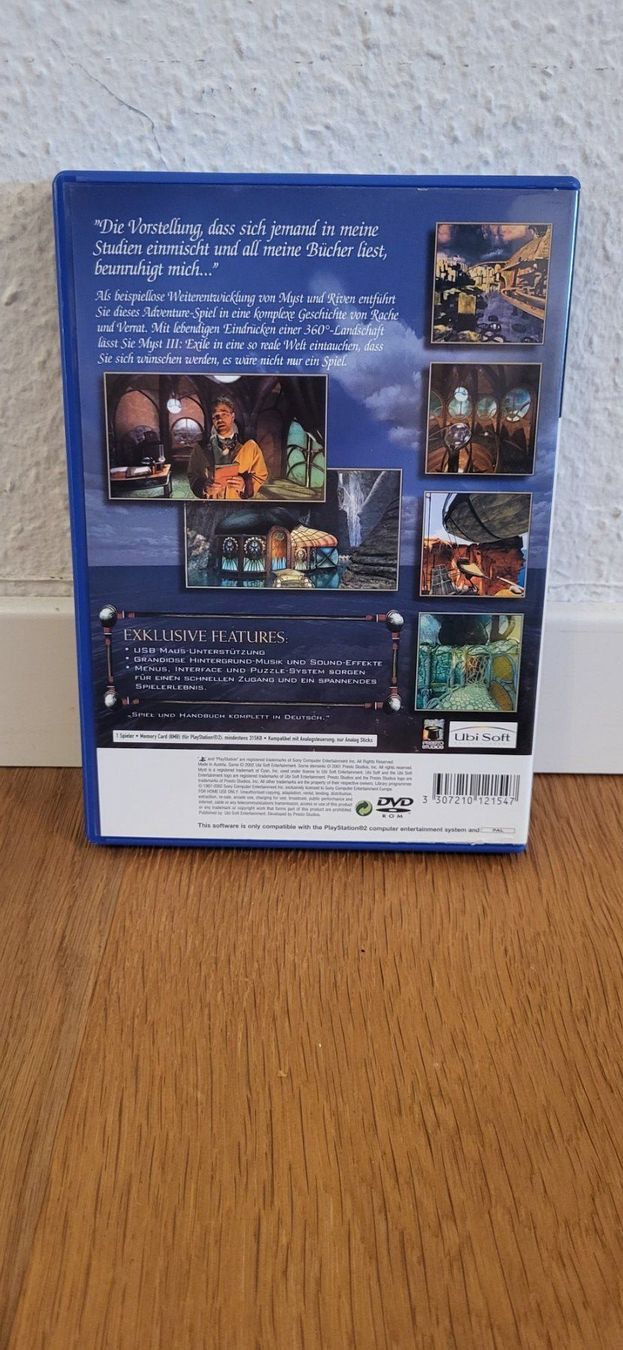 Sony Giochi: PS2 - Myst 3 Exile – Usato da Münsingen venduto da DigitaleSpielecke 1