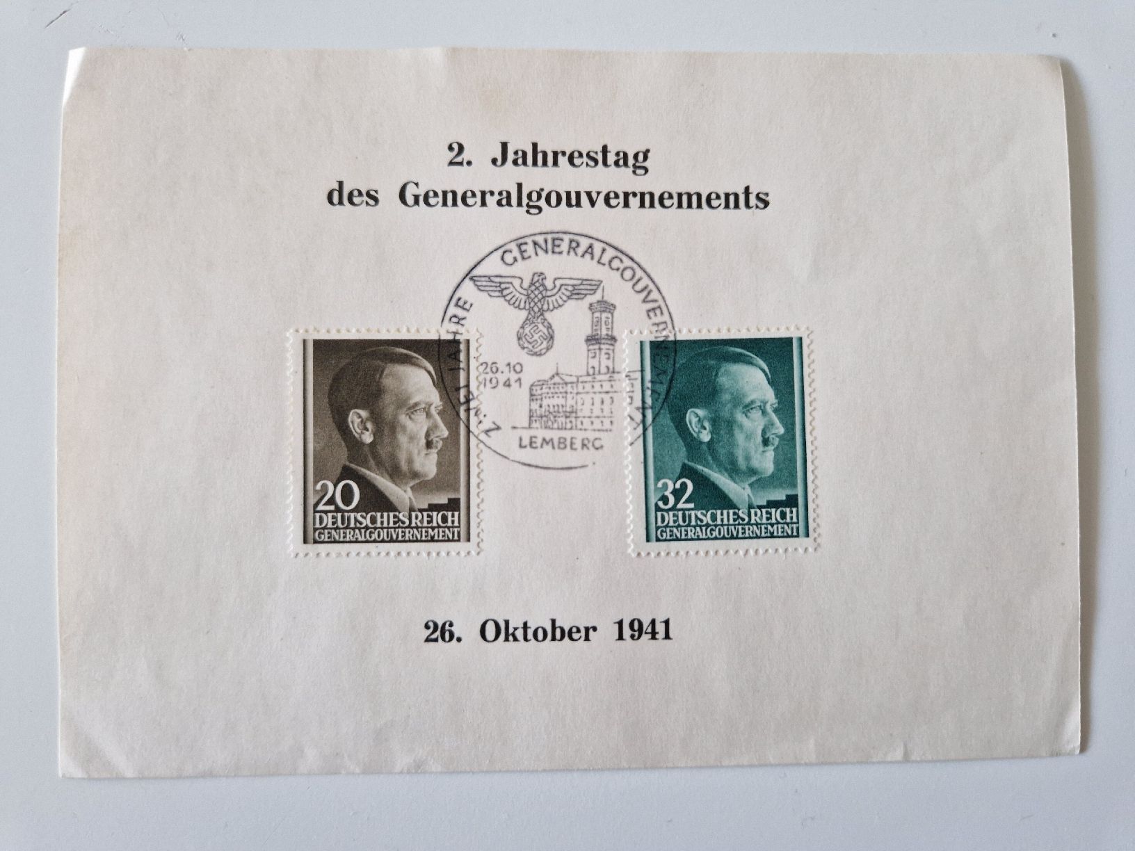 Tutti i francobolli: Deutsches Reich Briefmarken Generalgouvernement – Usato da St. Gallen venduto da Enrico_SG