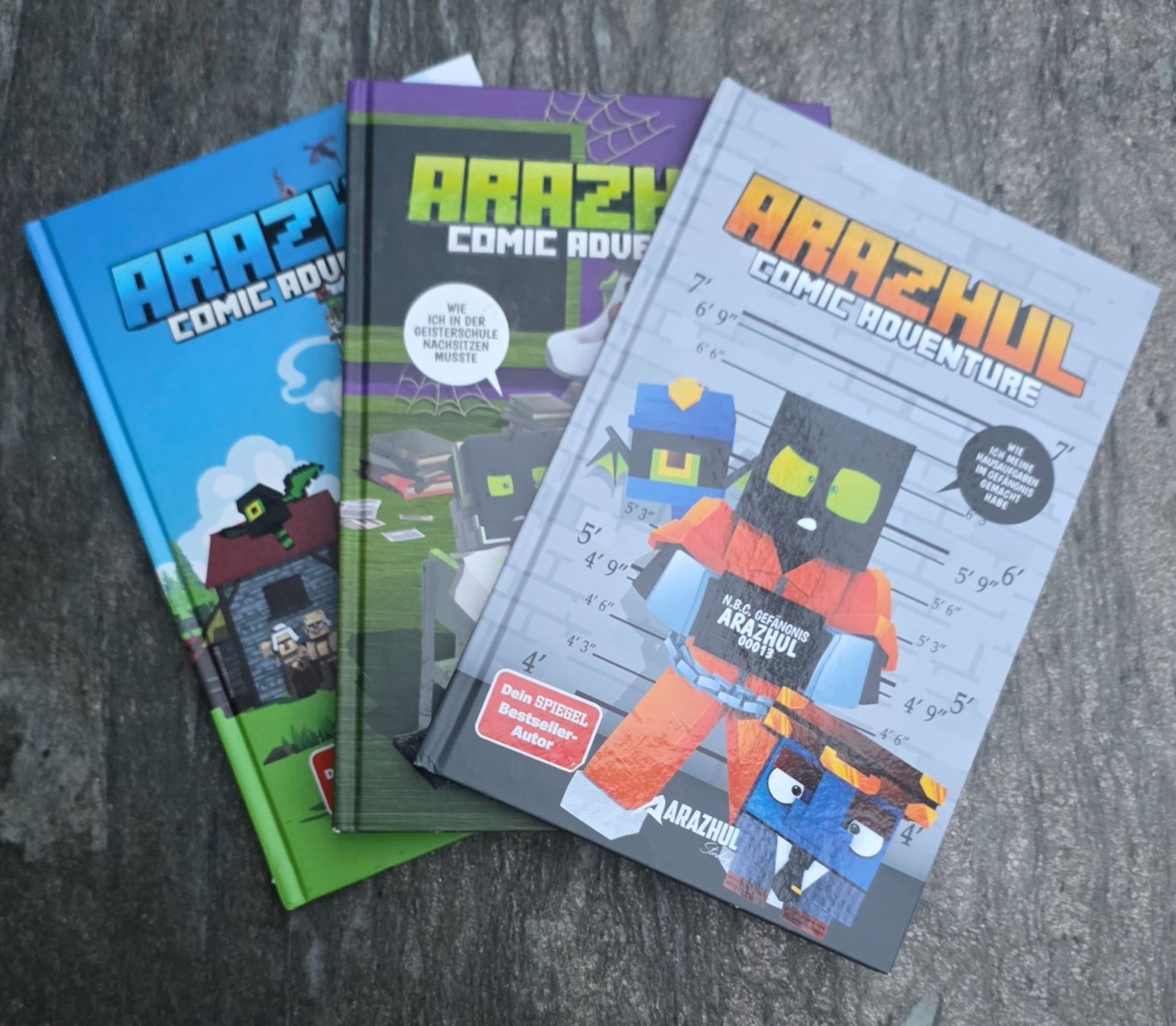 BD: Arazhul Comic Adventure 3er Set – D'occasion à Russikon par Bonofox