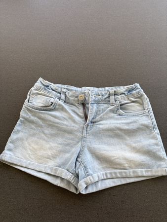 C&A Jeans Shorts, hellblau, Gr. 146