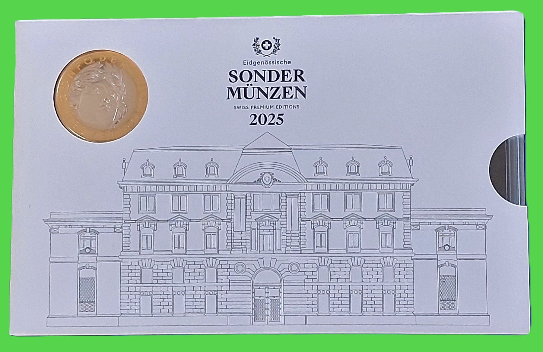 Tutti le monete: CH - Münzsatz 2025 stgl – Nuovo (secondo la descrizione) da Arch venduto da repros