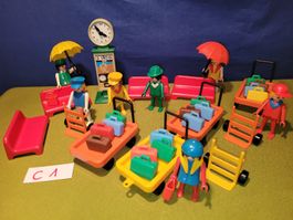 Playmobil Bahnhof,Transport Zubehör C1A