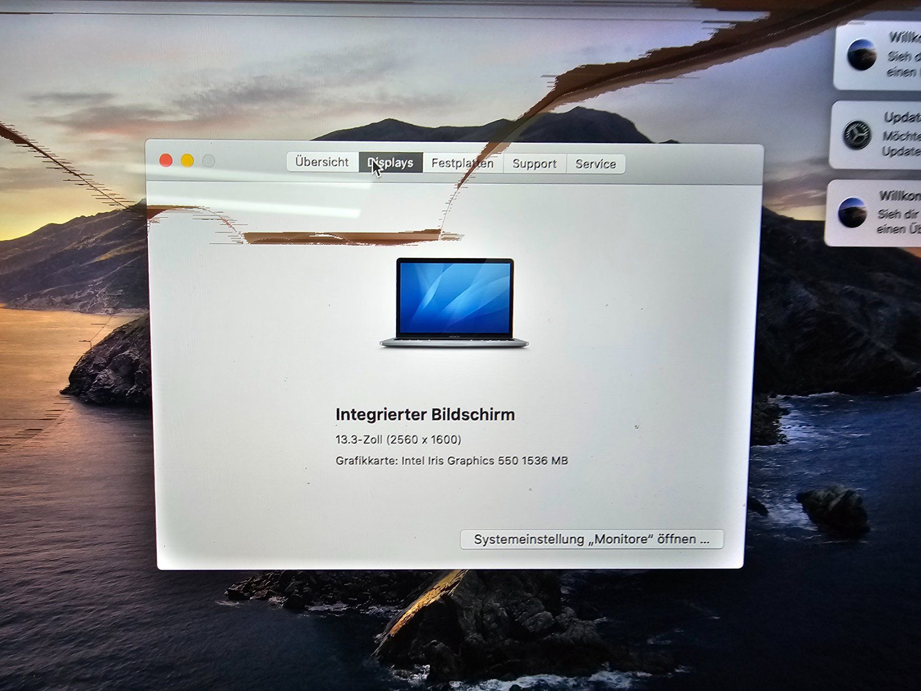 Apple Notebooks: Macbook Pro 2016 mit Defektem Bildschirm – Defekt aus Niederdorf von  8