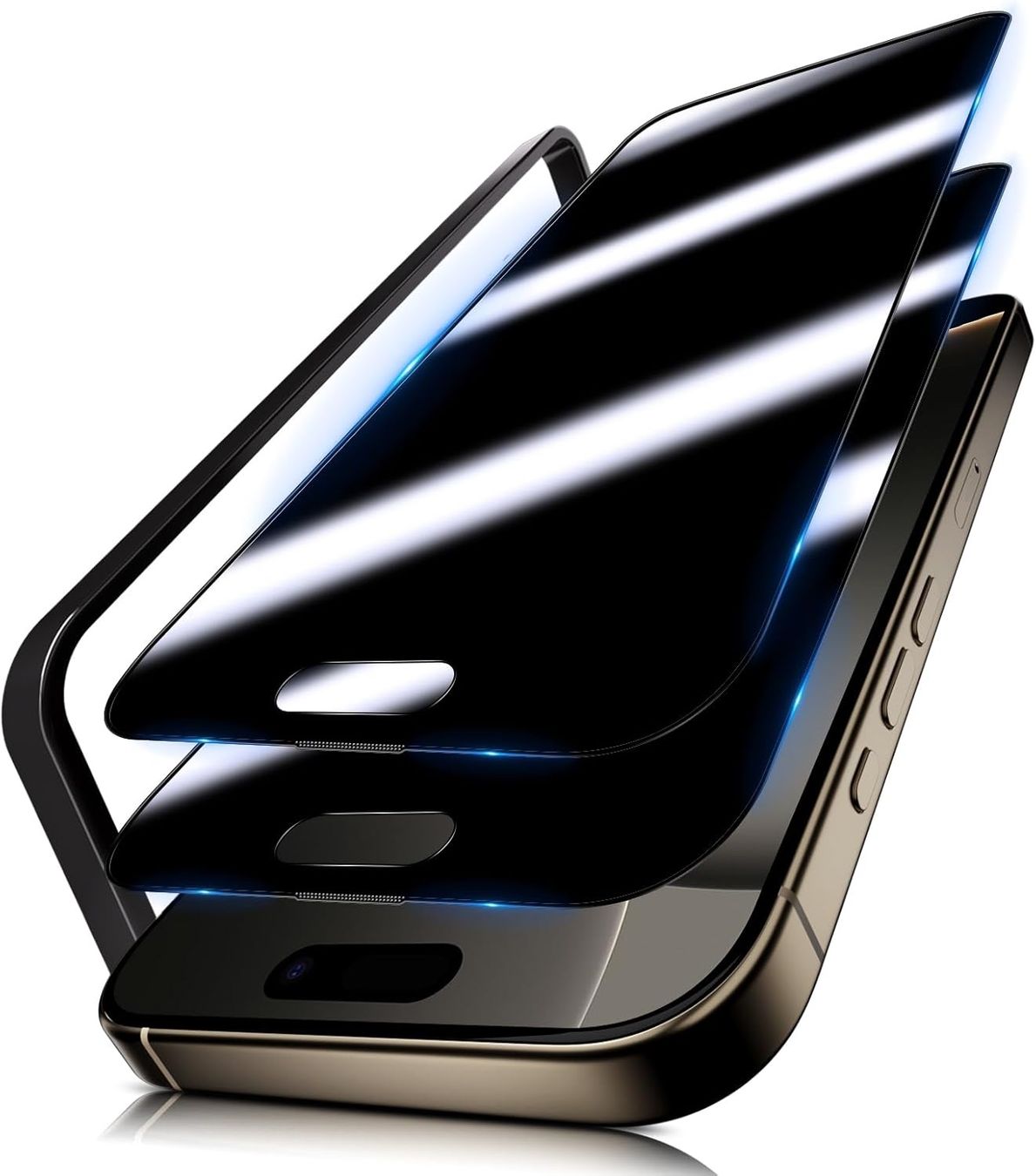 Ritocchi & pellicole di protezione: Aerku 360° Privacy Panzerglas iPhone 16 Pro – Nuovo (secondo la descrizione) da Dietikon venduto da The-Star-Shop