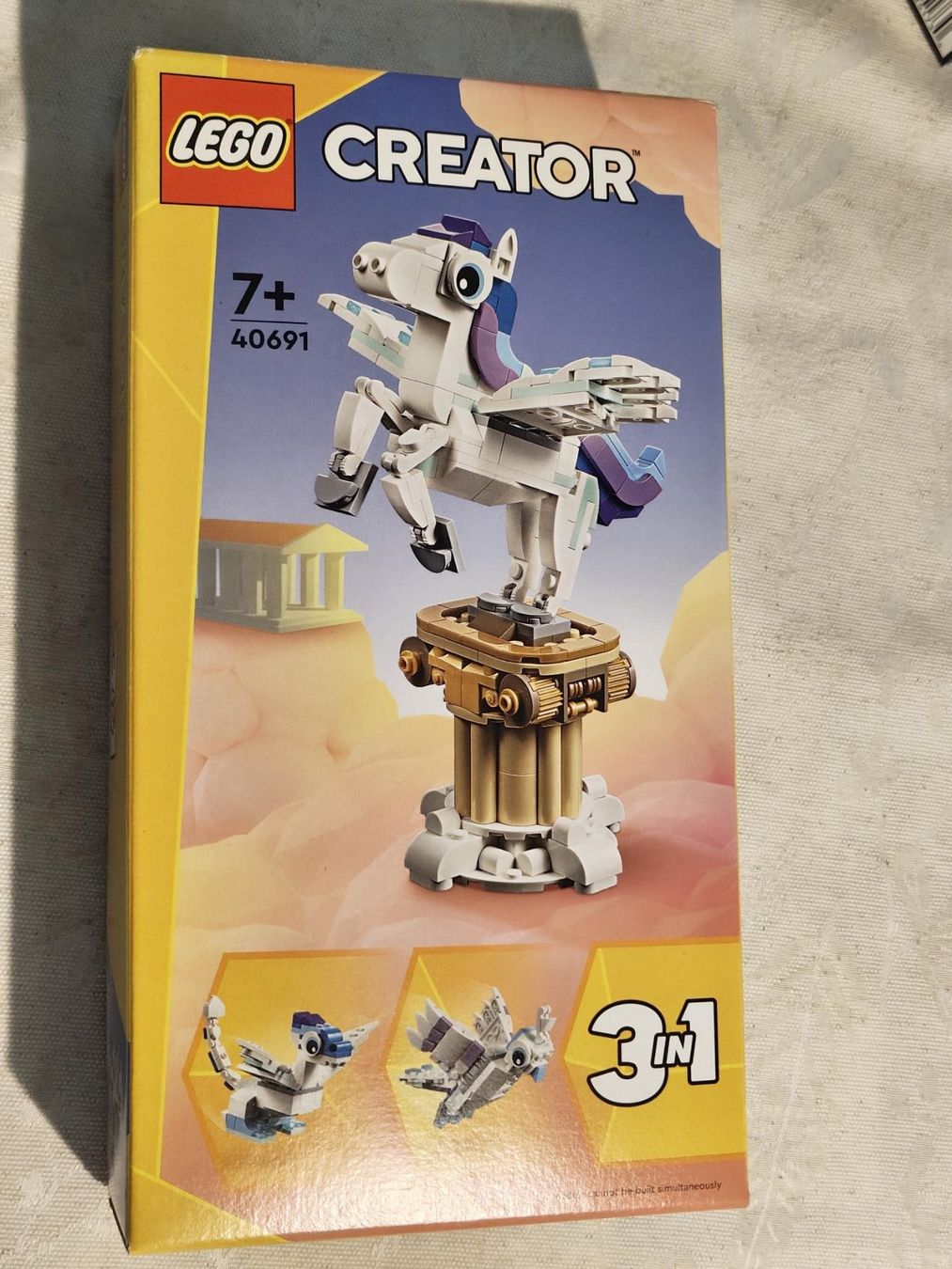 Lego Baukästen: Rsre Lego créator 3 en 1 Pegasus – Neu und originalverpackt aus Echallens von osalsac