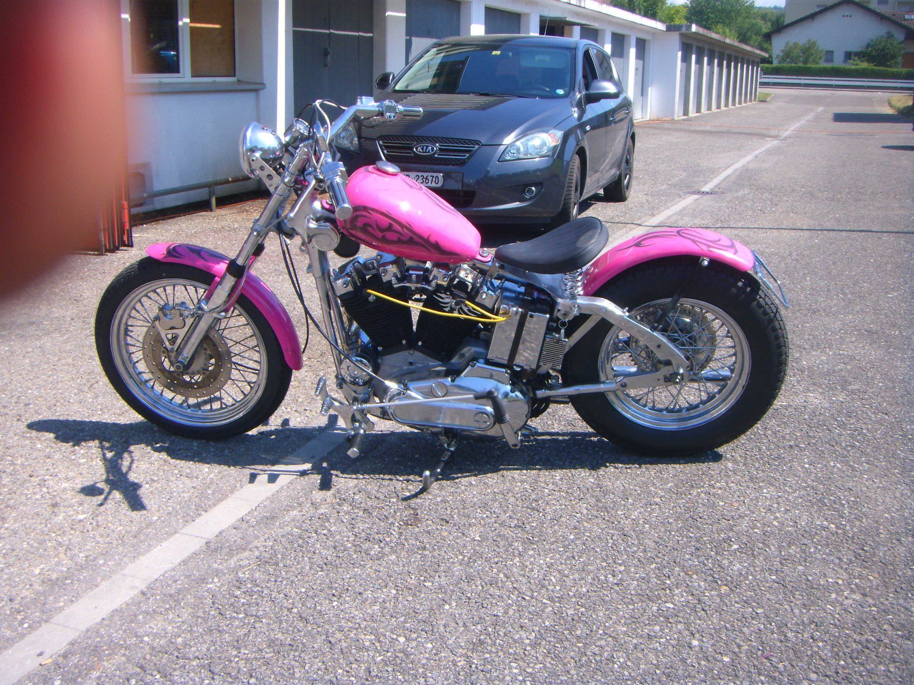 Harley-Davidson Chopper: HARLEY - DAVIDSON 1000 (fonte) de 1976 – Usato da Payerne venduto da nemo001 5