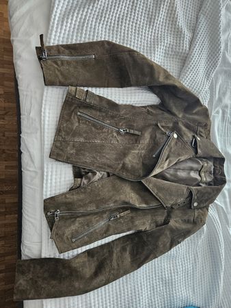 Lederjacke Damen Grösse XS - echtes Leder
