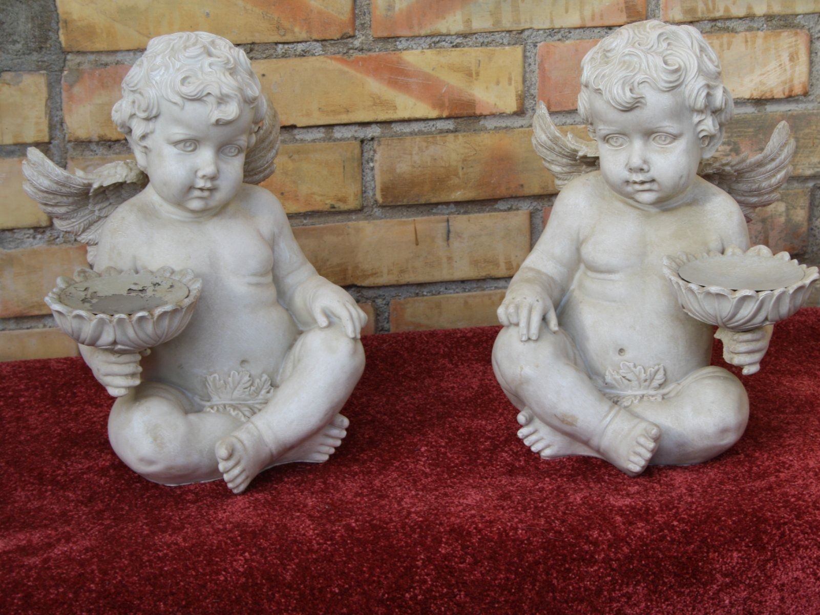 Statuette: 2 ENGEL ENGELSFIGUREN – Usato da Wauwil venduto da Pneuedy