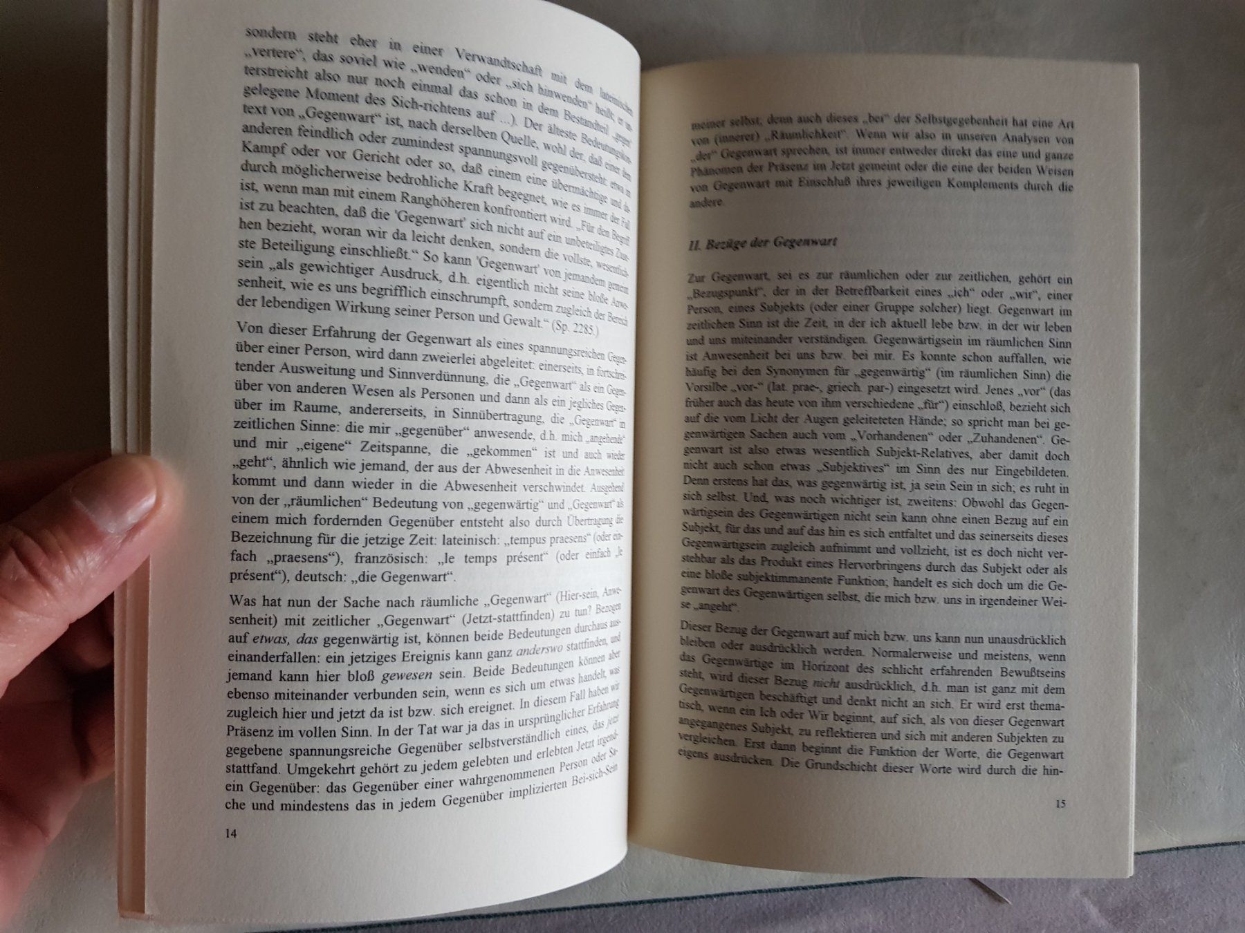 Libri: Gerd Haeffner - In der Gegenwart leben - 1996 – Usato da Walterswil BE venduto da Lonitti 5