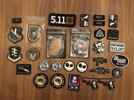 Patch Sammlung / Konvolut – 5.11, Pohl Force, Tactical etc.