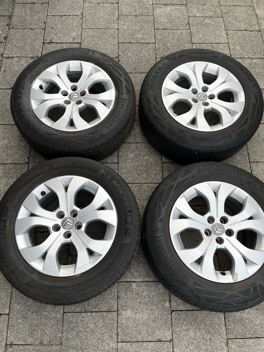 Citroën Pneumatici & Ruote complete: Alu-Sommerreifen  – Usato da Brunnen venduto da Bitz68