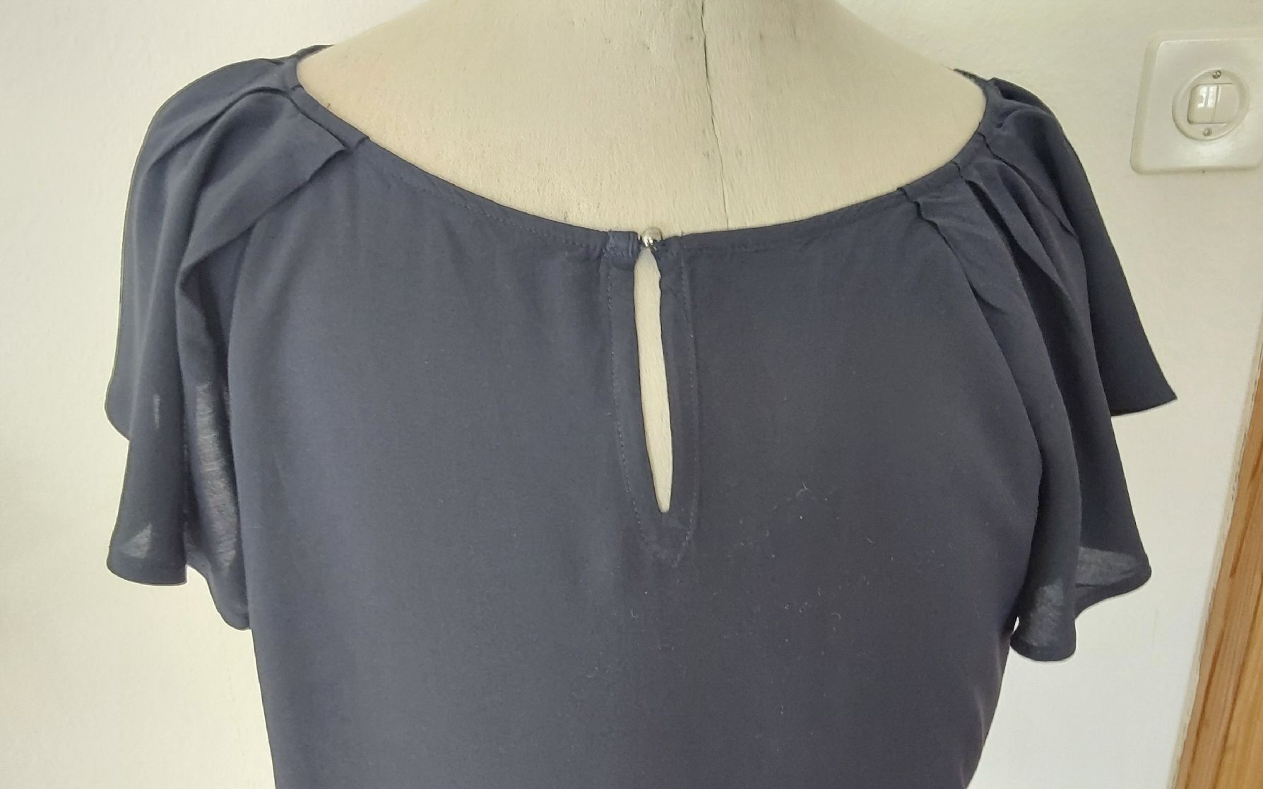 Tom Tailor Camicette: Bluse Tom Tailor dunkelblau 38 – Nuovo (secondo la descrizione) da Köniz venduto da scopello12 1