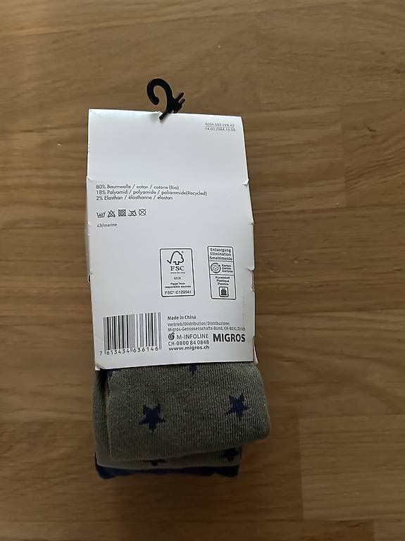Migros Collant & Leggings: 2Stk. Strumpfhosen 128, neu – Usato da Frauenfeld venduto da manuburg 2