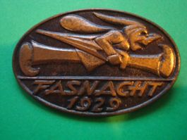 Plakette Kupfer 1929