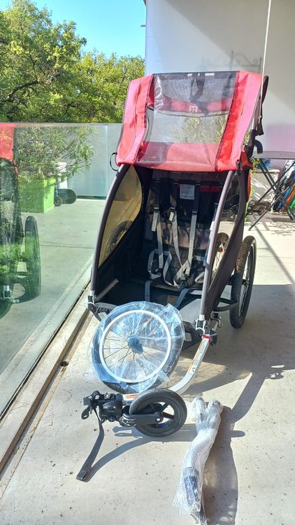 1 Attelage De Remorque De Vélo En Acier Inoxydable De 12 Mm Compatible Avec L'adaptateur De Remorque Burley De Rechange Pour Poussette D'animaux Domestiques