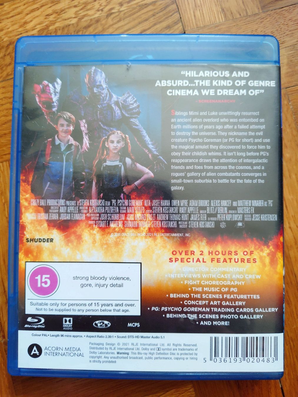 Tutti i DVDs: Psycho Foreman - Blu-ray - SHUDDER – Usato da Yverdon-les-Bains venduto da Scottish_Blood 2