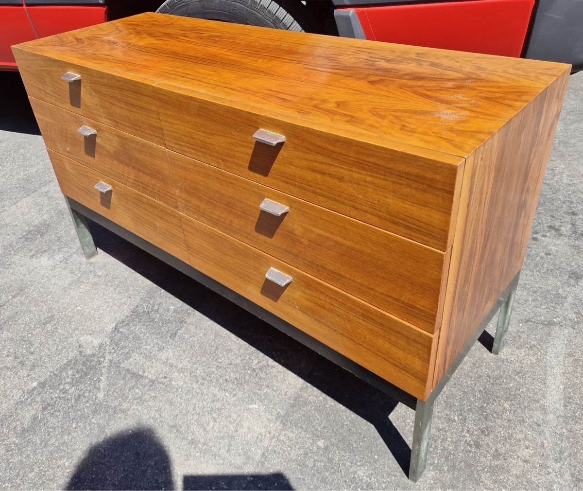 Cassettiere: Vintage sideboard kommode skandinavisch palisander – Usato da Zürich venduto da Vintage-1993 1