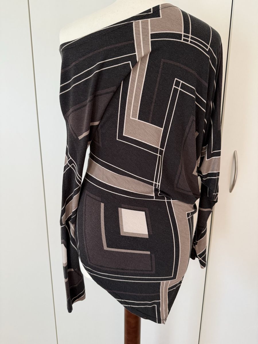 Camicette: Women’s brown patterns blouse - size S – Usato da Fischbach-Göslikon venduto da Vera2109 2