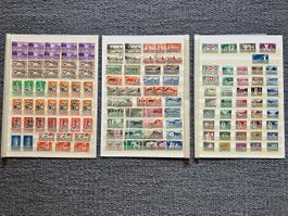 Pro Patria 1938-59 grosse Doublettensammlung gestempelt