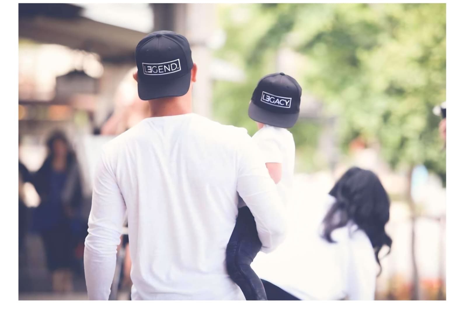 Chapeaux, bonnets & casquettes: Partnerlook Caps Eltern/Baby – D'occasion à Adetswil par kai_p9fb 2
