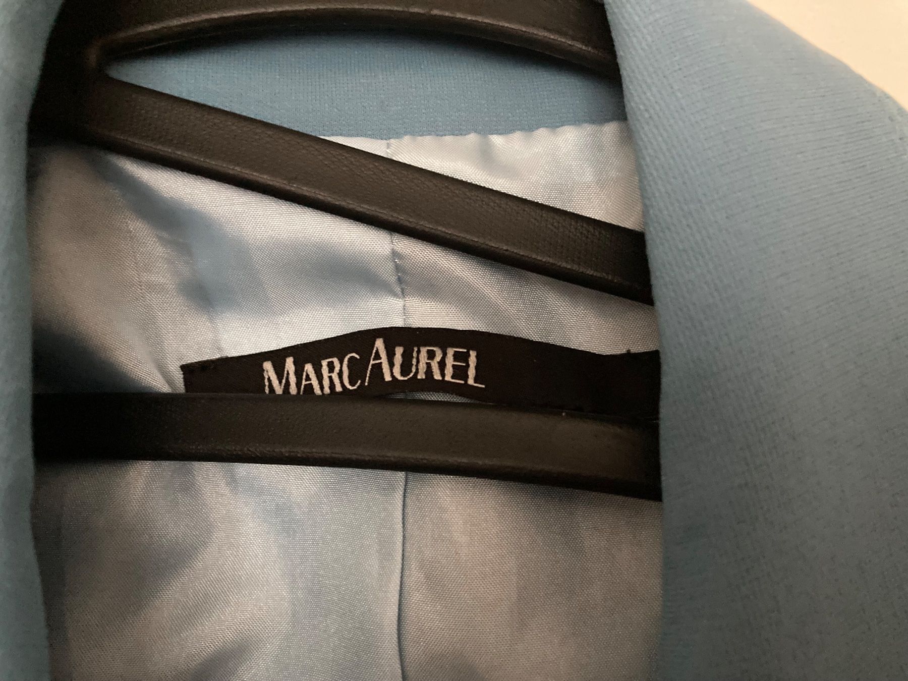 Giacche: Marc Aurel Blazer, Grösse 38, hellblau, Top Zustand! – Usato da Zürich venduto da onuba 1
