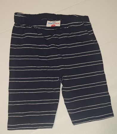 kurze Leggings Gr. 116, gestreift